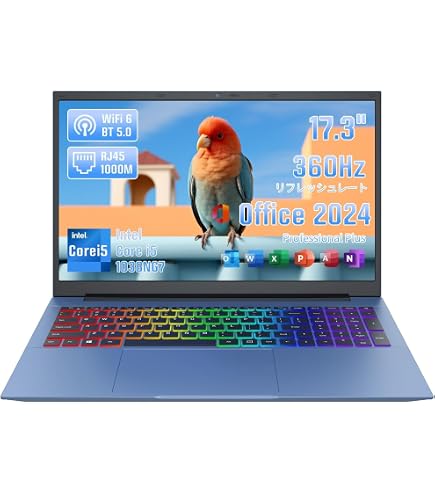 Amazon.co.jp: 17.3型 ノートPC/第10世代 Core i5 プロセッサー搭載