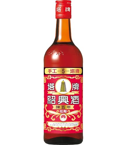 Amazon.co.jp: 宝 紹興酒「塔牌」花彫＜陳五年＞ 600ml : 食品・飲料・お酒