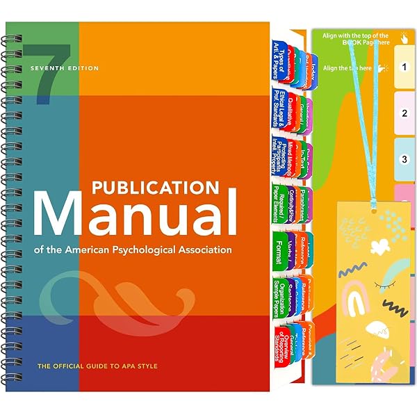 Amazon | Apa Manual 7th Edition – Reference Mastery: Clear Rules