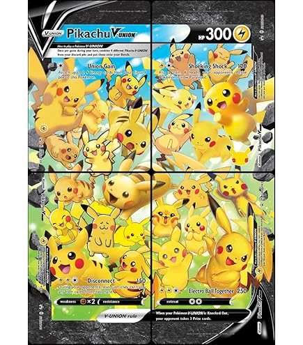 Amazon.co.jp: ピカチュウVユニオン**ジャンボ**プロモーション