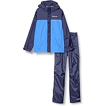 Columbia 青ジャケットと緑オーバーオールセット Columbia 青ジャケットと緑オーバーオールセット Columbia 青