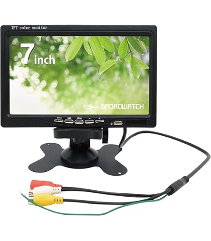 Amazon.co.jp: 8インチモニター CCTV LCD 小型モニター 4：3 IPS