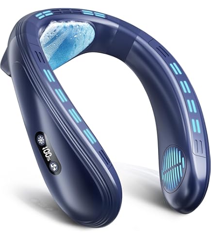 Amazon | 首掛け扇風機 ネッククーラー 瞬間冷却【2024年新登場ネック