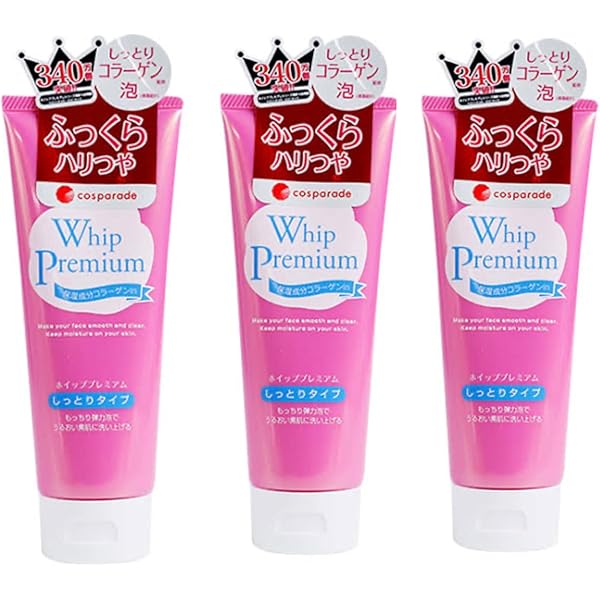 M3　Mホイップ　プレミアム　モイスチャーフォーム　5本セット M3 エムスリー M Whip エムホイップ 100g (洗顔フォーム