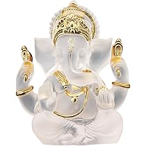 Amazon.co.jp: ガネーシャ 置物 風水 インドの神様 象 オブジェ