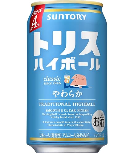 Amazon.co.jp: トリスハイボール〈やわらか〉 [ウイスキー 日本 350ml