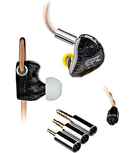 Amazon.co.jp: Hifi Kingdom EPZ 320 Hifiモニタリングイヤホン、3.5mm