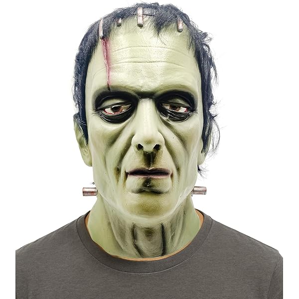 Amazon.co.jp: Frankenstein Mask Universal Studios, グリーン, Men