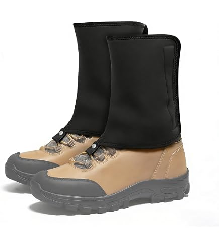 Amazon | [MountNomad] アンクルスパッツ ネオプレーン 防水 高撥水性