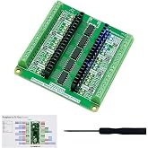Freenove ブレイクアウトボード for Raspberry Pi Pico 1 2 W 2W H WH HAT | ピンヘッダー付き端子ブロックシールド、専用チップで駆動されるGPIOステータスLED