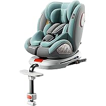 Amazon | チャイルドシート 360度 回転式 ISOFIX対応 成長に合わせて
