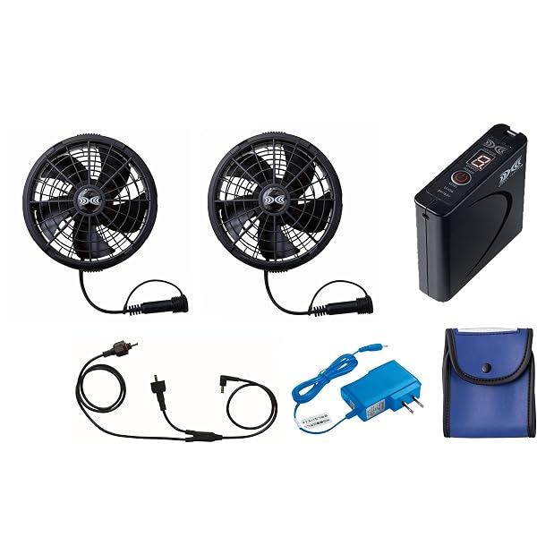Amazon.co.jp: 【 空調 デバイス 18V 最大106L 風力 】 スターター