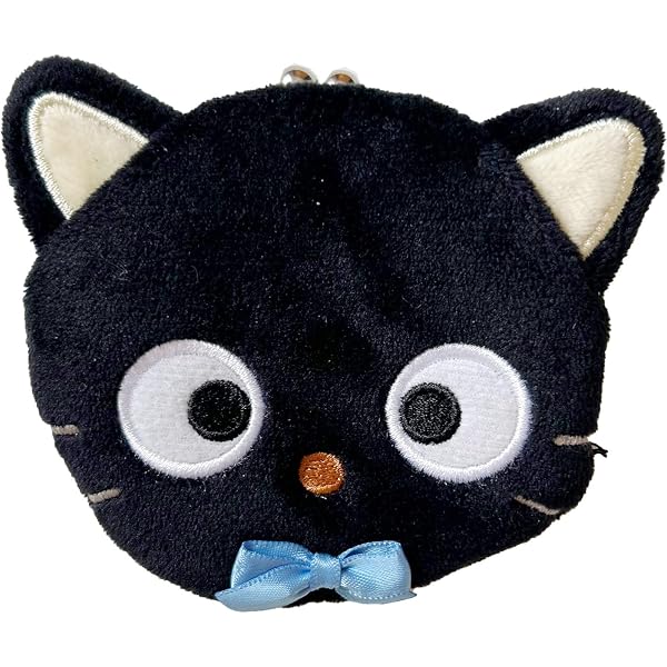 Amazon.co.jp: サンリオ(SANRIO) フェイス形ポーチ（サンリオねこの会