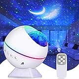 【最新40種点灯モード＆超静音設計】Apsung スタープロジェクターライト 星空ライト ベッドサイドランプ 投影ランプ 誕生日プレゼント 家庭用 プラネタリウム 音声制御 360° 磁力ベース USB給電 輝度/速度調整可 雰囲気作り バレンタイン