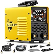 Amazon | haxiaoer アーク溶接機 最大出力205A 100V 200V兼用