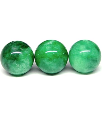 Amazon.co.jp: 【UNI STONE】 アイス翡翠 ジェイド 10mm 天然石