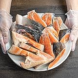 まぐろ処一条 冷凍 訳あり 銀鮭切り落とし 1kg 無塩 加熱用 (カマ 尻尾 大きさ不揃い) 切り身 [[銀鮭切落し1kg]