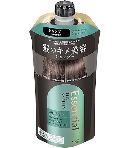 Amazon | 花王 エッセンシャル さらさら速乾 シャンプー 詰替え用