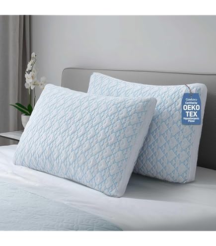 Cotton Queen Size Pillowcase Set Of 4 – Cooling, Breathable, Zipper Enclosure, 20x30 Inches, White - View #6