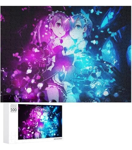 Amazon.co.jp: リゼロ レム パズル 1000 PCS おもちゃを学ぶ 脳の