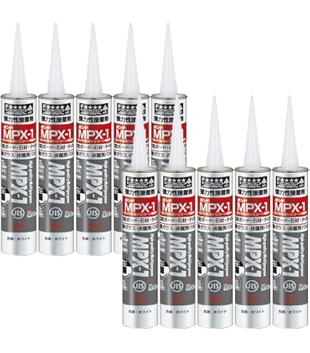 Amazon | ボンド MPX-1 グレー 333ml #57778 (× 5) | 接着剤 | 産業