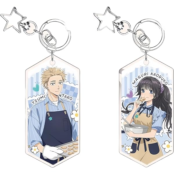 Amazon.co.jp: [HESHI] 薫る花は凛と咲く キーホルダー アクリル