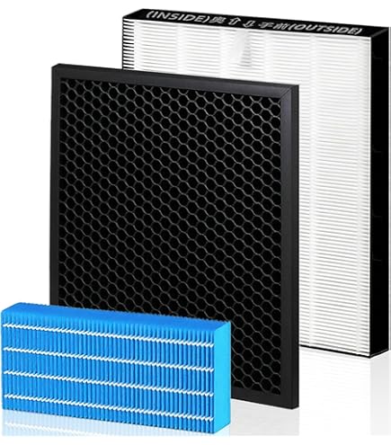 Amazon.co.jp: HEPA 活性炭フィルター 120540 120541 Amway Atmosphere