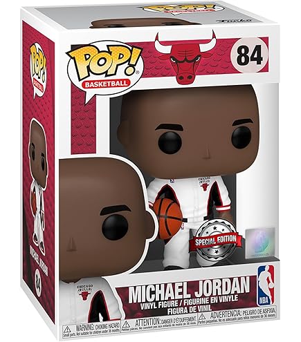 Funko POP! NBAシカゴ・ブルズ　マイケル・ジョーダン Michael Jordan (Chicago Bulls) NBA Funko Pop! - CLARKtoys