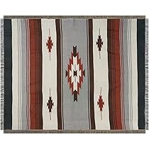 Amazon.co.jp: Peel Forest メキシカンラグ ネイティブ柄 オルテガ柄