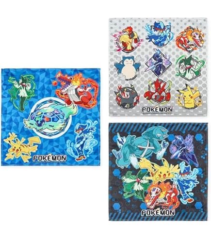 Amazon｜林(Hayashi) ミニタオル ポケモン 20×20cm アメジオ PO414605