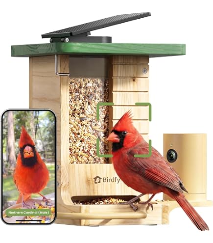 Amazon.co.jp: Birdbuddy Pro スマートバードフィーダー カメラ付き AI