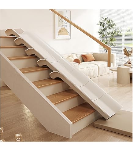 Amazon.co.jp: 階段スライド 4個パック モジュラー 屋内スライド 自宅