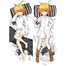 Amazon 約束のネバーランド 約ネバ エマ 抱き枕カバー 人気 アニメ グッズ サイズ選択可 アニメ 萌えグッズ 通販