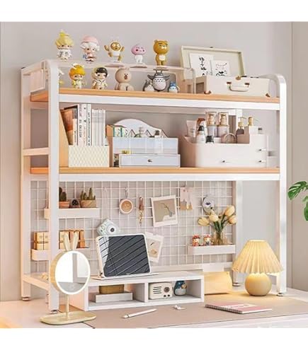 Amazon.co.jp: DOSBYEE 机上ラック デスクラック 卓上ラック