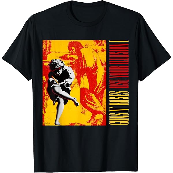 Amazon | [Guns N' Roses] T Shirt Use Your Illusion World Tour