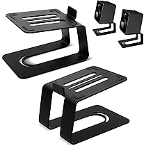 Amazon | MAYQMAY BQKOZFIN 小型 スピーカースタンド 卓上 スピーカー