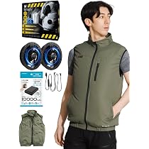 Amazon.co.jp: [Duerfusa] 空調ウェア ファンバッテリーセット ファン