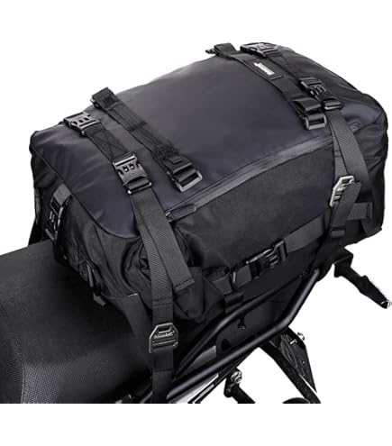Rhinowalk-防水バイクバッグ 多機能バイクサイドパック リアシート サイクリング 旅行 収納 バイクパック 27l Amazon | Rhinowalk バイク シートバッグ 防水 ツーリングバッグ