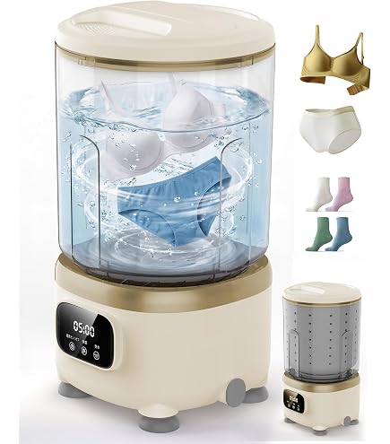 Amazon.co.jp: TSESSUE ミニ洗濯機【洗い脱水の一体化・ブルーライト