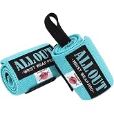 ALLOUT リストラップ 【横川尚隆選手愛用】 ガッチリ固定 手首を痛めない 筋トレ ウエイトトレーニング 手首サポーター 男女兼用 正規品 オールアウト