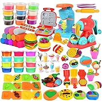 Amazon.co.jp: La Gacela ねんど スライムおもちゃ 36個粘土 アイス