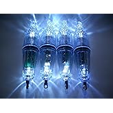 水中 集魚灯 LED ライト 4本 セット 海釣り 夜釣り イカ釣り 12cm 高輝度