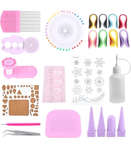 Amazon.co.jp: Yosoo ペーパークイリング セット ペーパークラフト 40