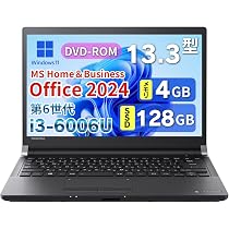 Amazon.co.jp: 【整備済み品】東 芝 ノートPC Dynabook R73 13.3型 i3