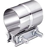 EVIL ENERGY Lap Joint Stainless Steel Exhaust Sleeve Clamp Band 2.5" Lap Joint