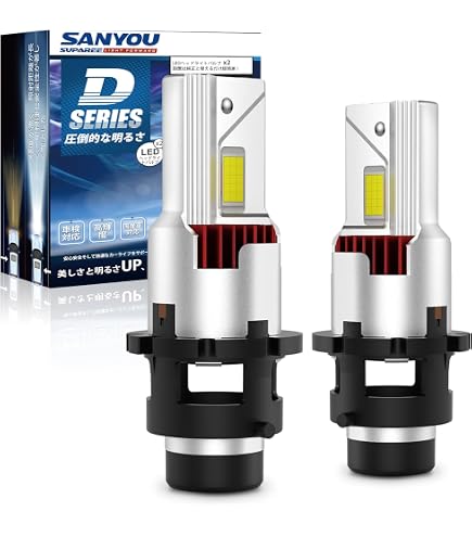 Amazon | BELLOF ベロフ LEZ204R 純正HID交換用LEDバルブ D4R 6500K