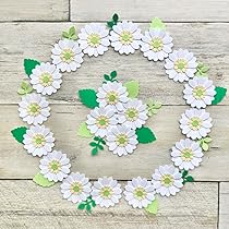 アルバム飾り　クラフトパンチ　花束　オーダー受付中( ＾∀＾) Amazon.co.jp: アルバム 「 花束 」 クラフトパンチ 季節 壁面
