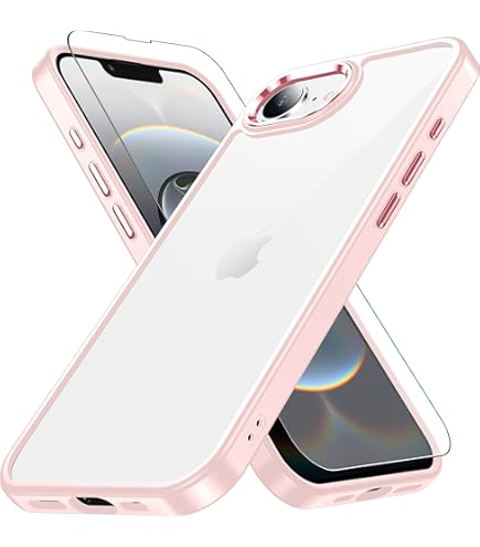 Amazon.co.jp: iPhone 16e ケース ピンク 【Magsafe対応・米軍