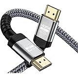 Soonsoonic 4K HDMI Cable 5M (15 Ft) | 18Gbps Ultra High Speed HDMI 2.0 Cable & 4K@60Hz HDR ARC HDCP2.2 Ethernet-Braided HDMI 