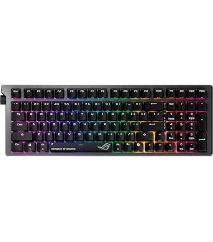 ASUS ROG Strix Flare XA01 赤軸 ゲーミングキーボード Amazon.co.jp: ASUS ゲーミングキーボード AURA SYNC 対応 USBポート
